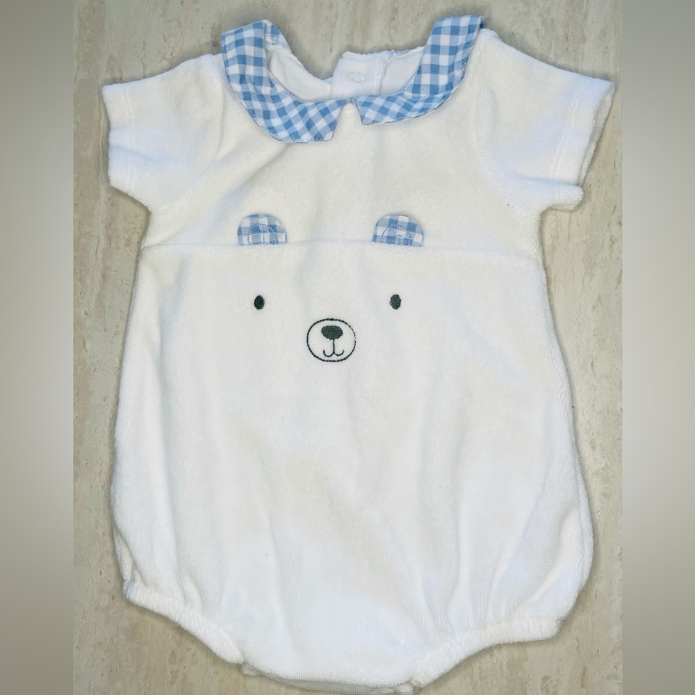 Little nutmeg” casual bear onesie
